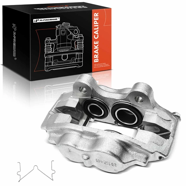 1984-1985 Toyota 4Runner 1-Pc Brake Caliper Front Left Driver Side 4-Piston A-Premium APBC2816
