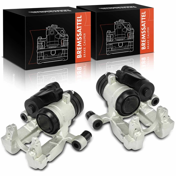 2-PC Brake Caliper, Rear Driver & Passenger, 1-Piston, A-Premium APBC05PPW