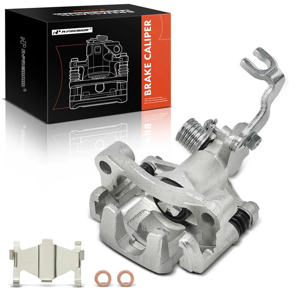 1995-1999 Nissan Sentra 1-Pc Brake Caliper Rear Right Passenger Side 1-Piston A-Premium APBC4050