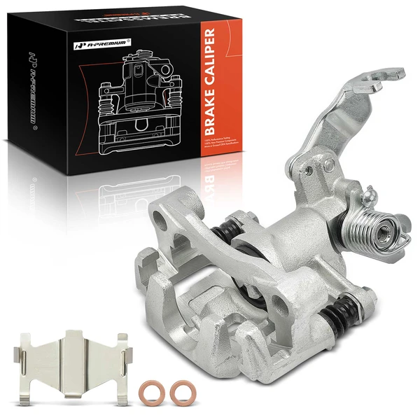 1-PC Brake Caliper, Rear Left Driver Side, 1-Piston, A-Premium APBC4051