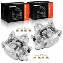 2 Pcs Rear Brake Caliper with Bracket