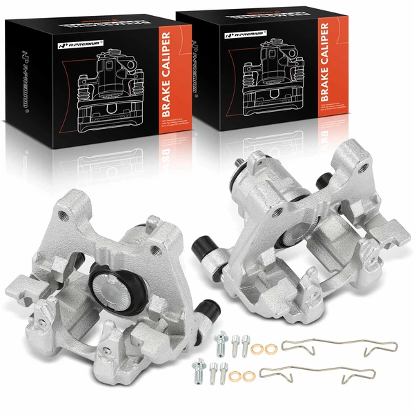 2-PC Brake Caliper, Rear Driver & Passenger, 1-Piston, A-Premium APBC4184