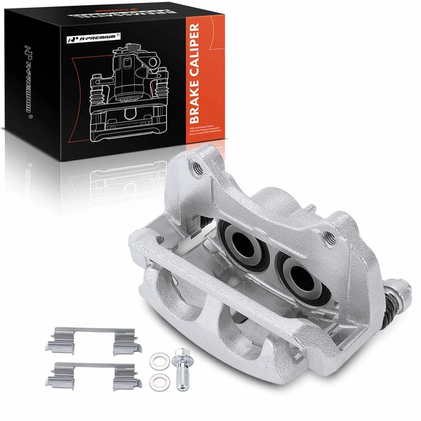 2017-2020 Cadillac XT5 1-Pc Brake Caliper Front Left Driver Side 2-Piston A-Premium APBC4013