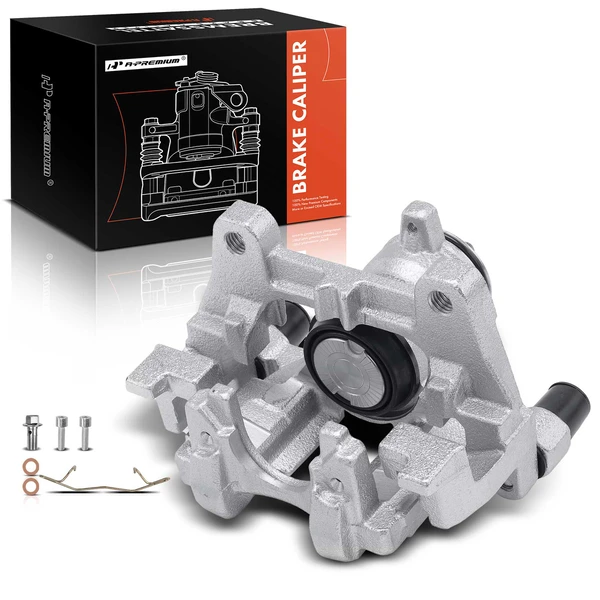 1 -Pc Brake Caliper Rear Right Passenger Side 1-Piston A-Premium APBC4017