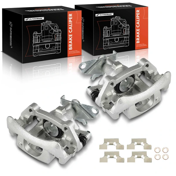 2-PC Brake Caliper, Rear Driver & Passenger, 1-Piston, A-Premium APBC3857