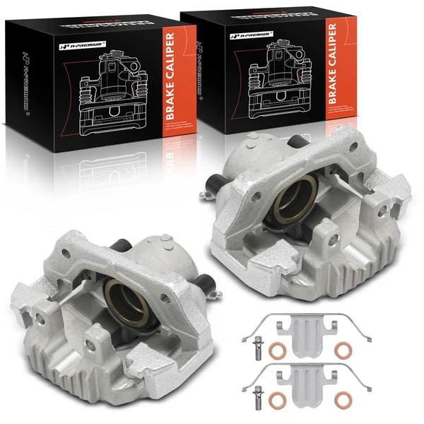 2-PC Brake Caliper, Front Driver & Passenger, 1-Piston, A-Premium APBC4118