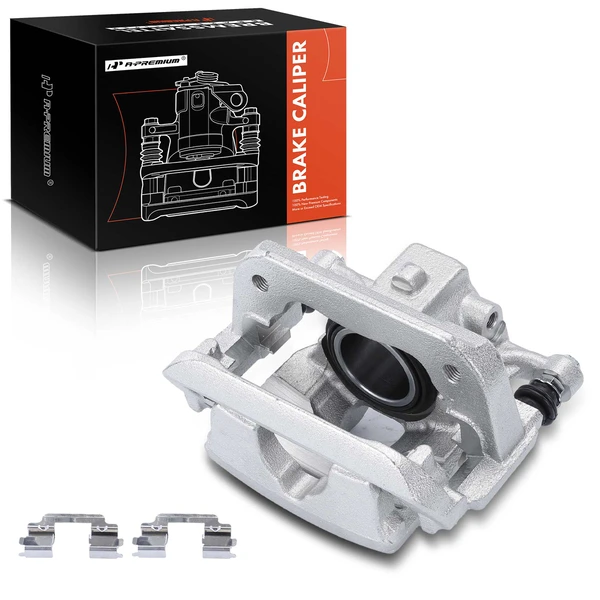 1-PC Brake Caliper, Front Right Passenger Side, 1-Piston, A-Premium APBC4297
