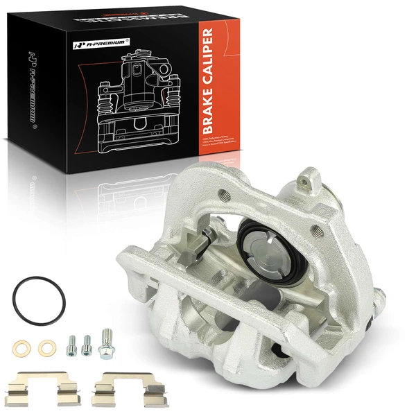1-PC Brake Caliper, Rear Right Passenger Side, 1-Piston, A-Premium APBC3892