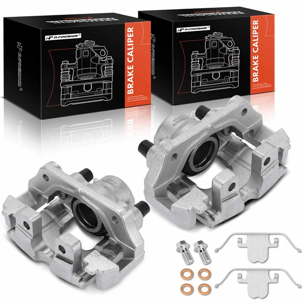 2-PC Brake Caliper, Front Driver & Passenger, 1-Piston, A-Premium APBC3971