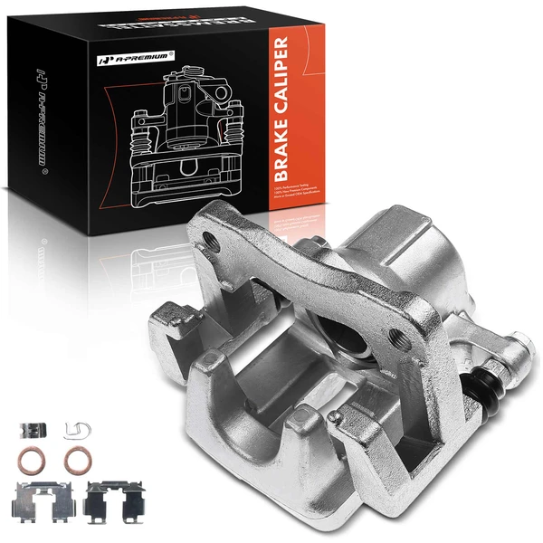 1-PC Brake Caliper, Rear Left Driver Side, 1-Piston, A-Premium APBC2235