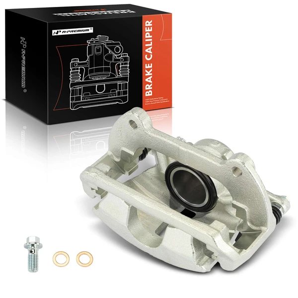 1 -Pc Brake Caliper Front Left Driver Side 1-Piston A-Premium APBC4231