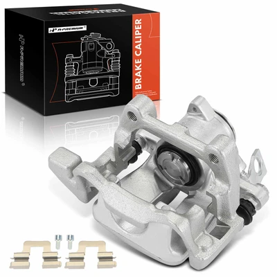 Rear Passenger Brake Caliper with Bracket