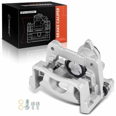 Rear Passenger Brake Caliper with Bracket