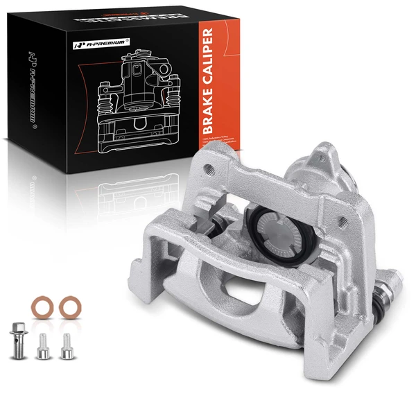 2017-2018 Mazda 3 1-Pc Brake Caliper Rear Left Driver Side 1-Piston A-Premium APBC4240