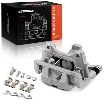 Rear Passenger Brake Caliper with Bracket