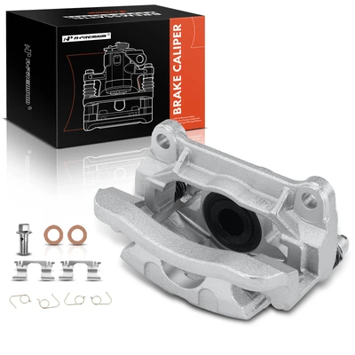 Rear Passenger Brake Caliper with Bracket