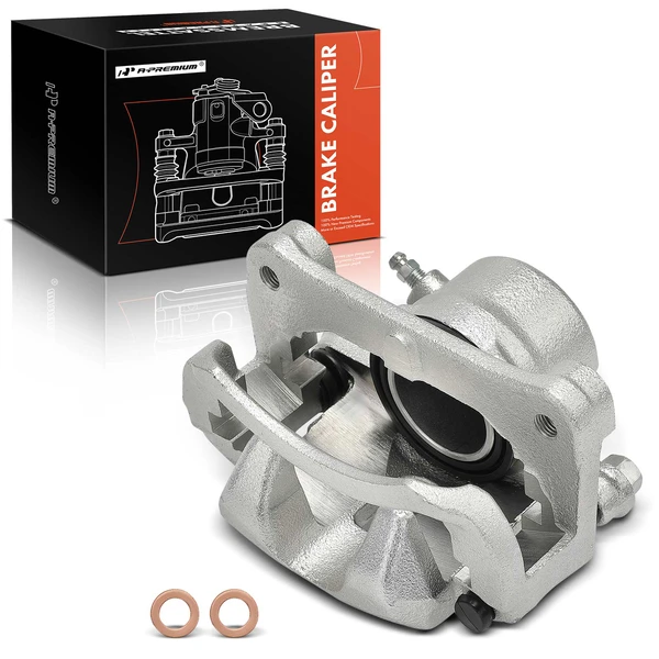 1-PC Brake Caliper, Front Right Passenger Side, 1-Piston, A-Premium APBC4070