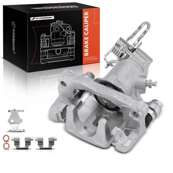 1-PC Brake Caliper, Rear Right Passenger Side, 1-Piston, A-Premium APBC3961