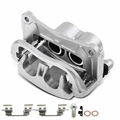 Front Driver Disc Brake Caliper with Bracket