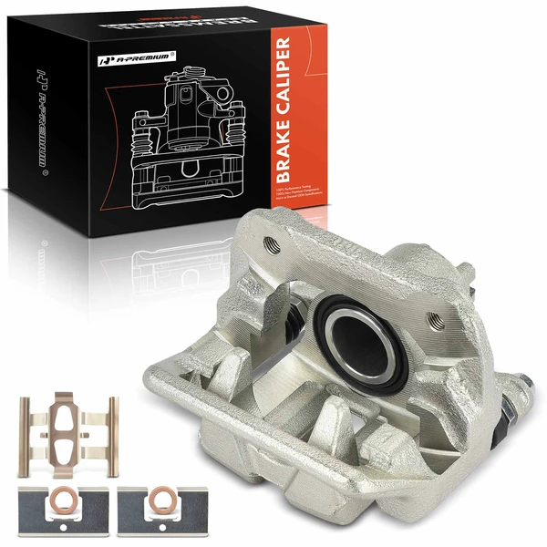 1-PC Brake Caliper, Rear Left Driver Side, 1-Piston, A-Premium APBC4214