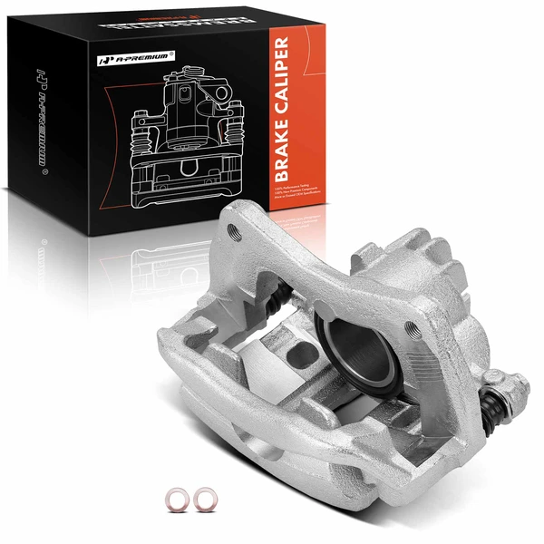 1-PC Brake Caliper, Front Right Passenger Side, 1-Piston, A-Premium APBC4085