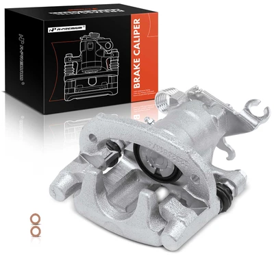 Rear Passenger Brake Caliper with Bracket