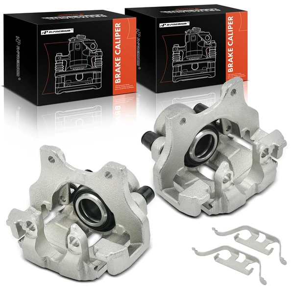 2-PC Brake Caliper, Rear Driver & Passenger, 1-Piston, A-Premium APBC4091