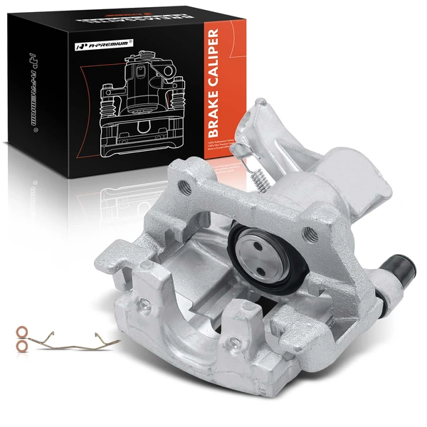 1-PC Brake Caliper, Rear Right Passenger Side, 1-Piston, A-Premium APBC4094
