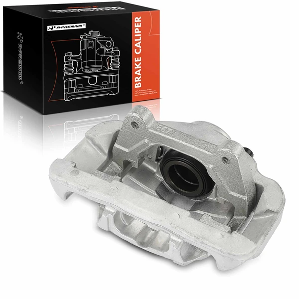 1-PC Brake Caliper, Front Right Passenger Side, 1-Piston, A-Premium APBC4106
