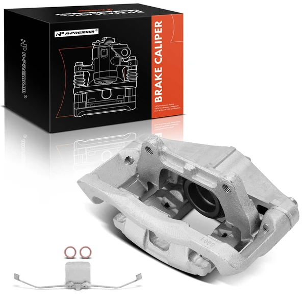 2003-2011 Saab 9-3 1-Pc Brake Caliper Front Left Driver Side 1-Piston A-Premium APBC4108