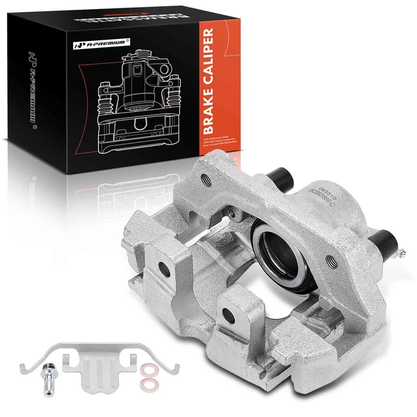 1-PC Brake Caliper, Front Left Driver Side, 1-Piston, A-Premium APBC3968