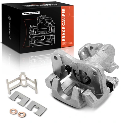 Rear Passenger Brake Caliper with Bracket