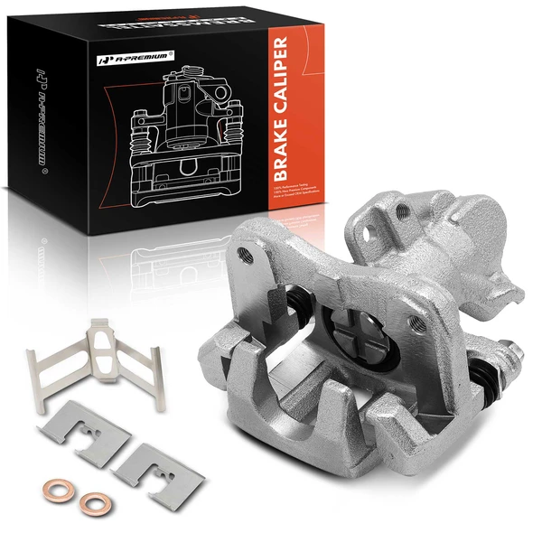 1-PC Brake Caliper, Rear Right Passenger Side, 1-Piston, A-Premium APBC4115