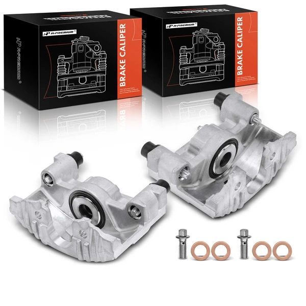 2-PC Brake Caliper, Front Driver & Passenger, 1-Piston, A-Premium APBC3991