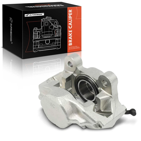 1-PC Brake Caliper, Front Left Driver Side, 1-Piston, A-Premium APBC4247