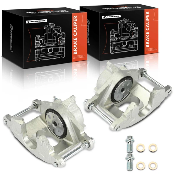 2-PC Brake Caliper, Rear Driver & Passenger, 1-Piston, A-Premium APBC4133