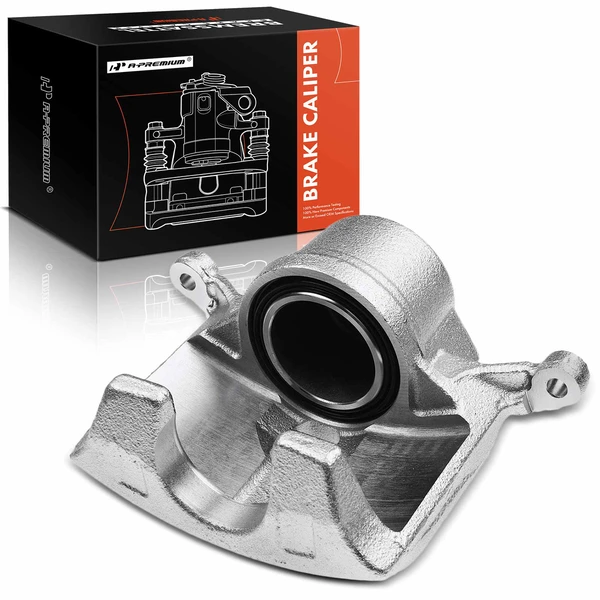1-PC Brake Caliper, Front Left Driver Side, 1-Piston, A-Premium APBC2702