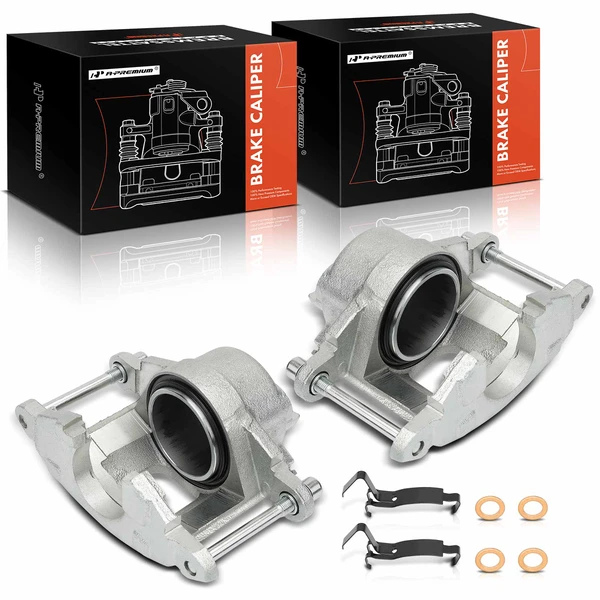 1971-1974 Chevrolet K20 Pickup 2-Pc Brake Caliper Front Driver & Passenger 1-Piston A-Premium APBC4260