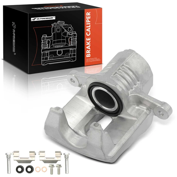 1-PC Brake Caliper, Rear Right Passenger Side, 1-Piston, A-Premium APBC4026