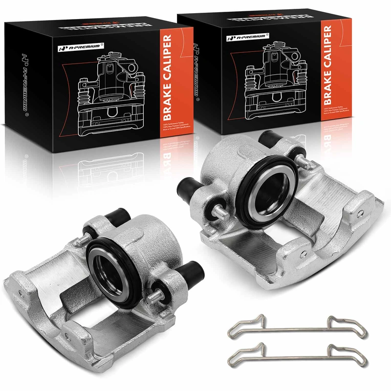 2-PC Brake Caliper, Front Driver & Passenger, 1-Piston, A-Premium APBC4274