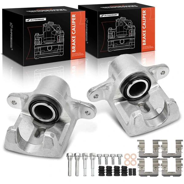 2017-2020 Toyota 86 2-Pc Brake Caliper Rear Driver & Passenger 1-Piston A-Premium APBC3937