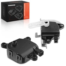 2 Pcs HVAC Blend Door Actuators with 2-Blade for 2002-2009 Dodge Ram 1500