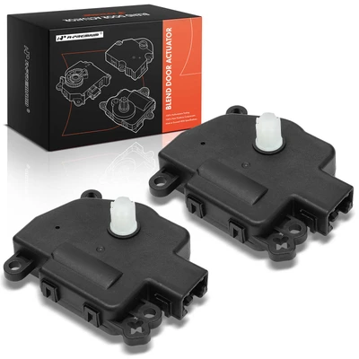 2 Pcs HVAC Blend Door Actuator with 2-Pin
