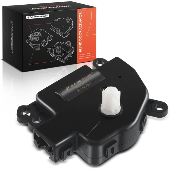 Auxiliary HVAC Heater Blend Door Actuator for 2014-2023 Dodge Durango