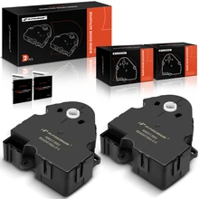 2 Pcs Left & Right Main Temperature HVAC Blend Door Actuator for 2014 Chevrolet Suburban 1500