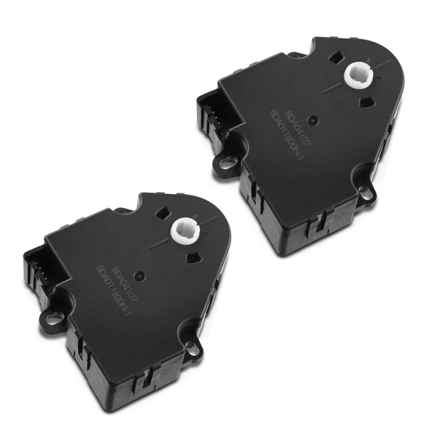 2 Pcs Main HVAC Blend Door Actuator for 1995-2000 Chevrolet Tahoe