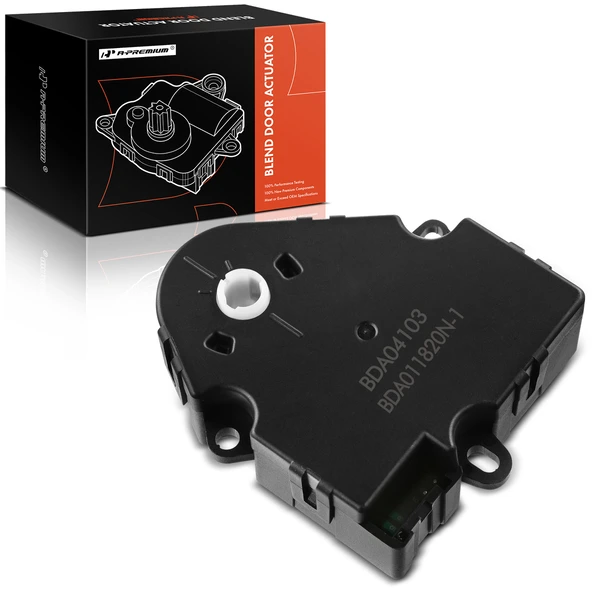 Main HVAC Heater Blend Door Actuator for 1992-1994 Chevrolet C2500 Suburban