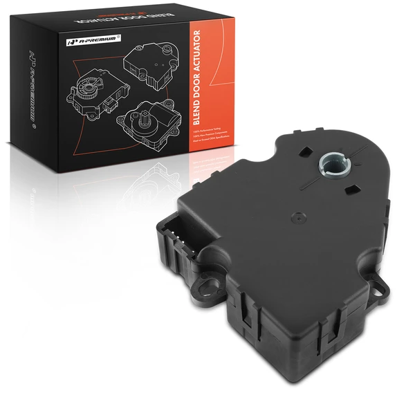Auxiliary HVAC Heater Blend Door Actuator for 2007-2010 Saturn Outlook