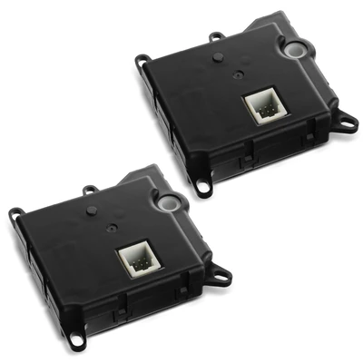 2 Pcs Left & Right Main Temperature HVAC Blend Door Actuator