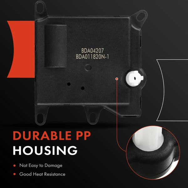 2 Pcs Left & Right Main Temperature HVAC Blend Door Actuator for 1996-2005 Mercury Sable